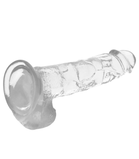 X RAY CLEAR DILDO REALISTA TRANSPARENTE 22 CM O 46 CM