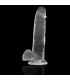 X RAY CLEAR DILDO REALISTA TRANSPARENTE 22 CM O 46 CM
