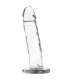 X RAY CLEAR DILDO TRANSPARENTE 18 CM O 4 CM