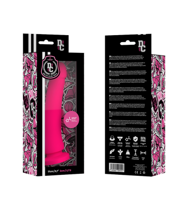 DELTA CLUB DILDO REALISTA ROSA SILICONA MEDICA 17 CM O 3 CM