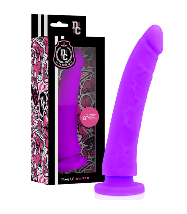 DELTA CLUB DILDO REALISTA LILA SILICONA MEDICA 17 CM O 3 CM