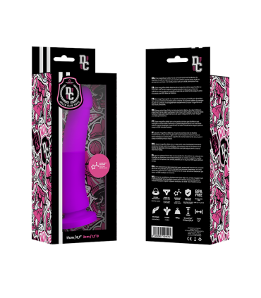 DELTA CLUB DILDO REALISTA LILA SILICONA MEDICA 17 CM O 3 CM