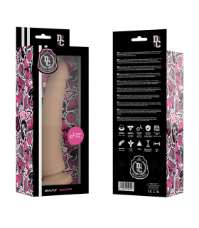 DELTA CLUB DILDO REALISTA NATURAL SILICONA MEDICA 20 CM O 4 CM