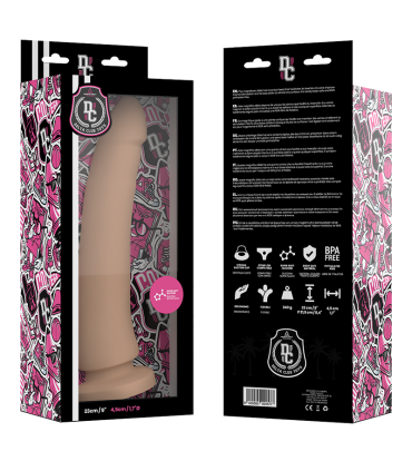 DELTA CLUB DILDO REALISTA NATURAL SILICONA MEDICA 23 CM O 45 CM
