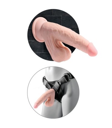 KING COCK PLUS 3D DILDO SWINGING BALLS 152 CM NATURAL