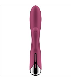 SATISFYER SPINNING RABBIT 1 ESTIMULACION CLITORIS Y PUNTO G ROJO