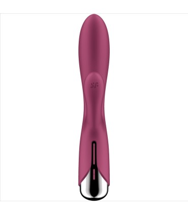 SATISFYER SPINNING RABBIT 1 ESTIMULACION CLITORIS Y PUNTO G ROJO