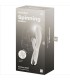 SATISFYER SPINNING RABBIT 1 ESTIMULACION CLITORIS Y PUNTO G BEIGE