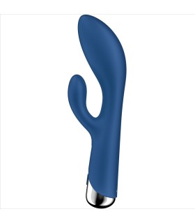 SATISFYER SPINNING RABBIT 1 ESTIMULACION CLITORIS Y PUNTO G AZUL