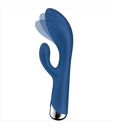 SATISFYER SPINNING RABBIT 1 ESTIMULACION CLITORIS Y PUNTO G AZUL