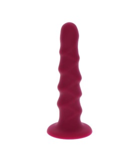 GET REAL RIBBED DONG 12 CM ROJO