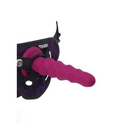 GET REAL RIBBED DONG 12 CM ROJO