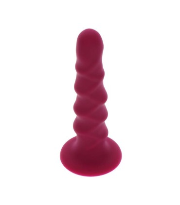 GET REAL RIBBED DONG 12 CM ROJO