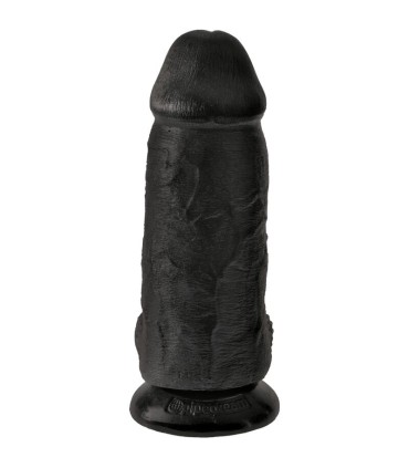 KING COCK PENE REALISTICO CHUBBY 23 CM NEGRO