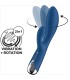 SATISFYER SPINNING RABBIT 1 ESTIMULACION CLITORIS Y PUNTO G AZUL