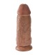 KING COCK PENE REALISTICO CHUBBY 23 CM CARAMELO