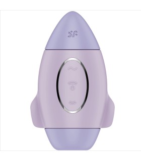 SATISFYER MISSION CONTROL LILA VIBRADOR PEQUENO DE DOBLE IMPULSO