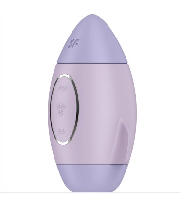 SATISFYER MISSION CONTROL LILA VIBRADOR PEQUENO DE DOBLE IMPULSO