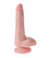 KING COCK - PENE REALÍSTICO CON TESTÍCULOS 13.5 CM NATURAL