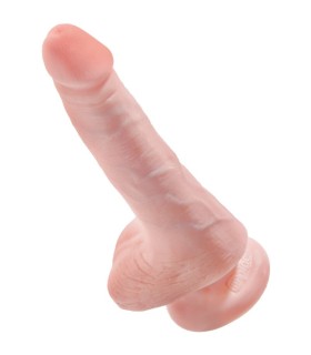 KING COCK PENE REALISTICO CON TESTICULOS 135 CM NATURAL