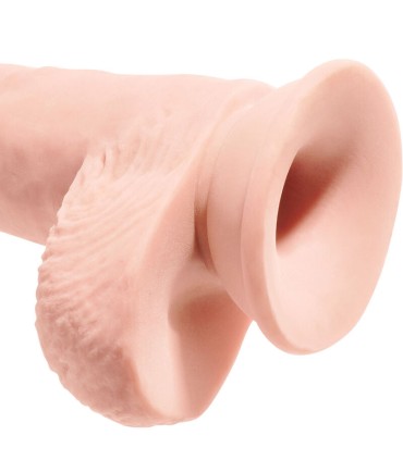 KING COCK PENE REALISTICO CON TESTICULOS 194 CM NATURAL