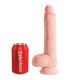 KING COCK PENE REALISTICO CON TESTICULOS 194 CM NATURAL