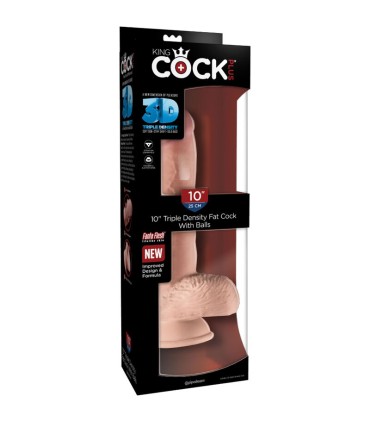 KING COCK PENE REALISTICO CON TESTICULOS 194 CM NATURAL