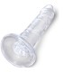 KING COCK CLEAR PENE REALISTICO 155 CM TRANSPARENTE