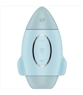SATISFYER MISSION CONTROL AZUL VIBRADOR PEQUENO DE DOBLE IMPULSO