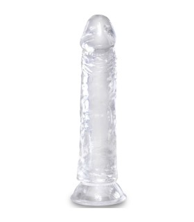 KING COCK CLEAR PENE REALISTICO 197 CM TRANSPARENTE
