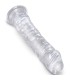 KING COCK CLEAR PENE REALISTICO 197 CM TRANSPARENTE