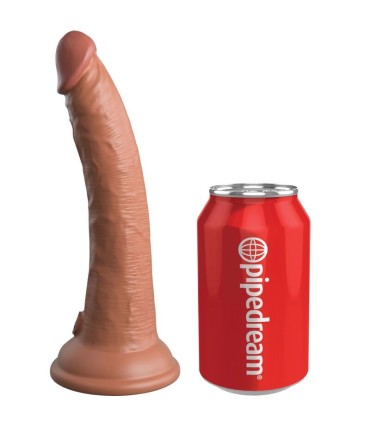 KING COCK ELITE DILDO REALISTICO SILICONA 178 CM CARAMELO