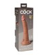 KING COCK ELITE DILDO REALISTICO SILICONA 178 CM CARAMELO