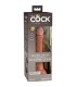 KING COCK ELITE DILDO REALISTICO SILICONA 178 CM CARAMELO
