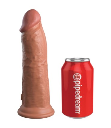 KING COCK ELITE DILDO REALISTICO SILICONA 203 CM CARAMELO