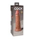 KING COCK ELITE DILDO REALISTICO SILICONA 203 CM CARAMELO