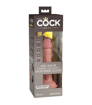 KING COCK ELITE DILDO REALISTICO VIBRADOR SILICONA 152 CM