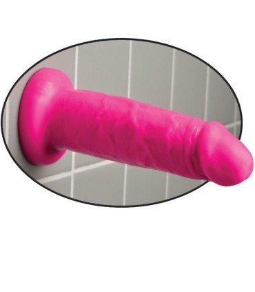 DILLIO DILDO CON VENTOSA CHUB 152 CM ROSA