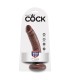 KING COCK 7 PENE COLOR CHOCOLATE 178 CM