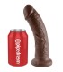KING COCK 8 PENE MARRON 203 CM