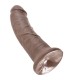 KING COCK 8 PENE MARRON 203 CM