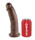 KING COCK 9 PENE MARRON 229 CM