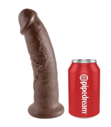 KING COCK 9 PENE MARRON 229 CM