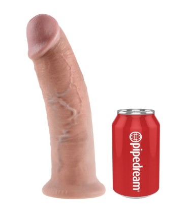 KING COCK 10 PENE NATURAL 254 CM