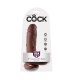KING COCK 8 PENE REALISTICO MARRON 203 CM