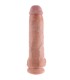 KING COCK 11 PENE REALISTICO NATURAL 28 CM