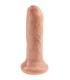 KING COCK DILDO REALISTICO UNCUT NATURAL 15 CM