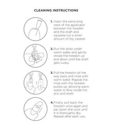 KING COCK DILDO REALISTICO UNCUT NATURAL 15 CM