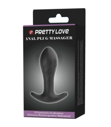 PRETTY LOVE VIBRADOR ANAL NEGRO
