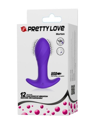 PRETTY LOVE VIBRADOR ANAL LILA